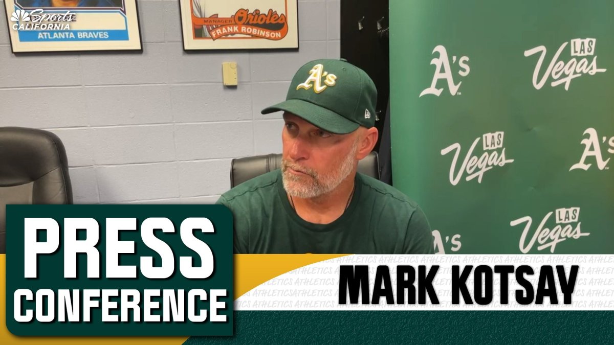 Mark Kotsay details Austin Wynns’ mentor role after Athletics’ win – NBC Sports Bay Area & California