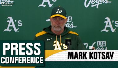 Mark Kotsay details uncharacteristic JP Sears start in Athletics’ loss – NBC Sports Bay Area & California