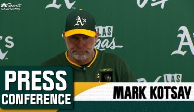 Mark Kotsay sees Athletics ‘grinding’ despite another loss vs. Astros – NBC Sports Bay Area & California