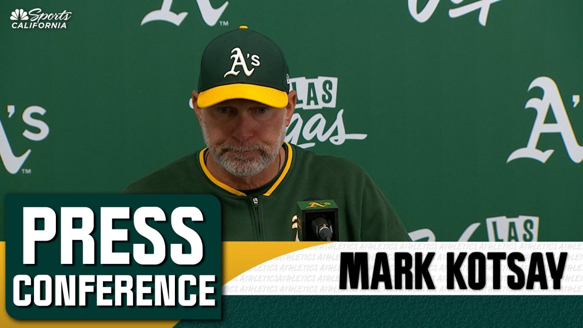 Mark Kotsay sees Athletics ‘grinding’ despite another loss vs. Astros – NBC Sports Bay Area & California