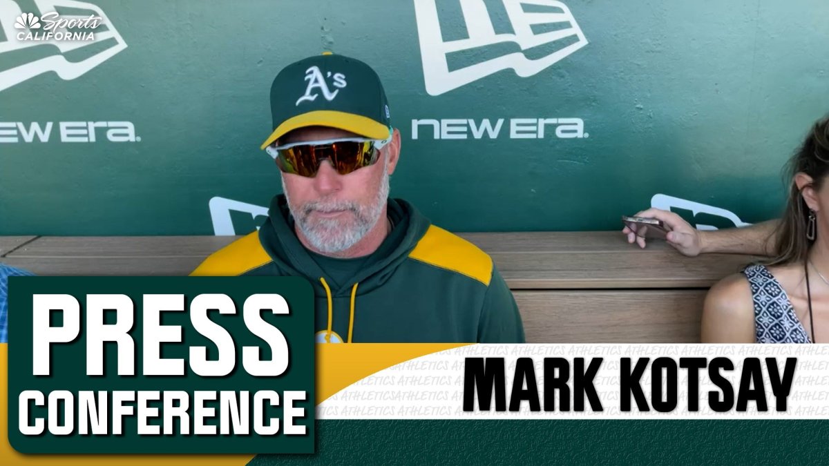 Mark Kotsay details Athletics’ mentality ahead of series vs. Guardians – NBC Sports Bay Area & California
