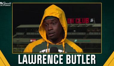 Lawrence Butler excited about A’s progress after win vs. Guardians – NBC Sports Bay Area & California