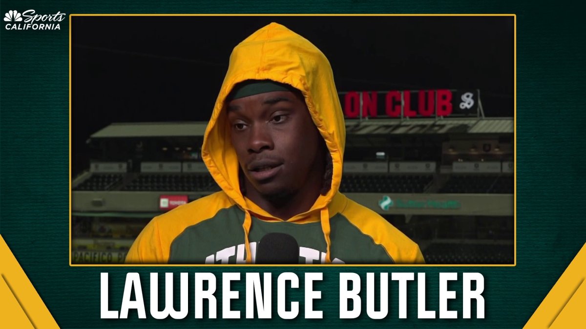Lawrence Butler excited about A’s progress after win vs. Guardians – NBC Sports Bay Area & California
