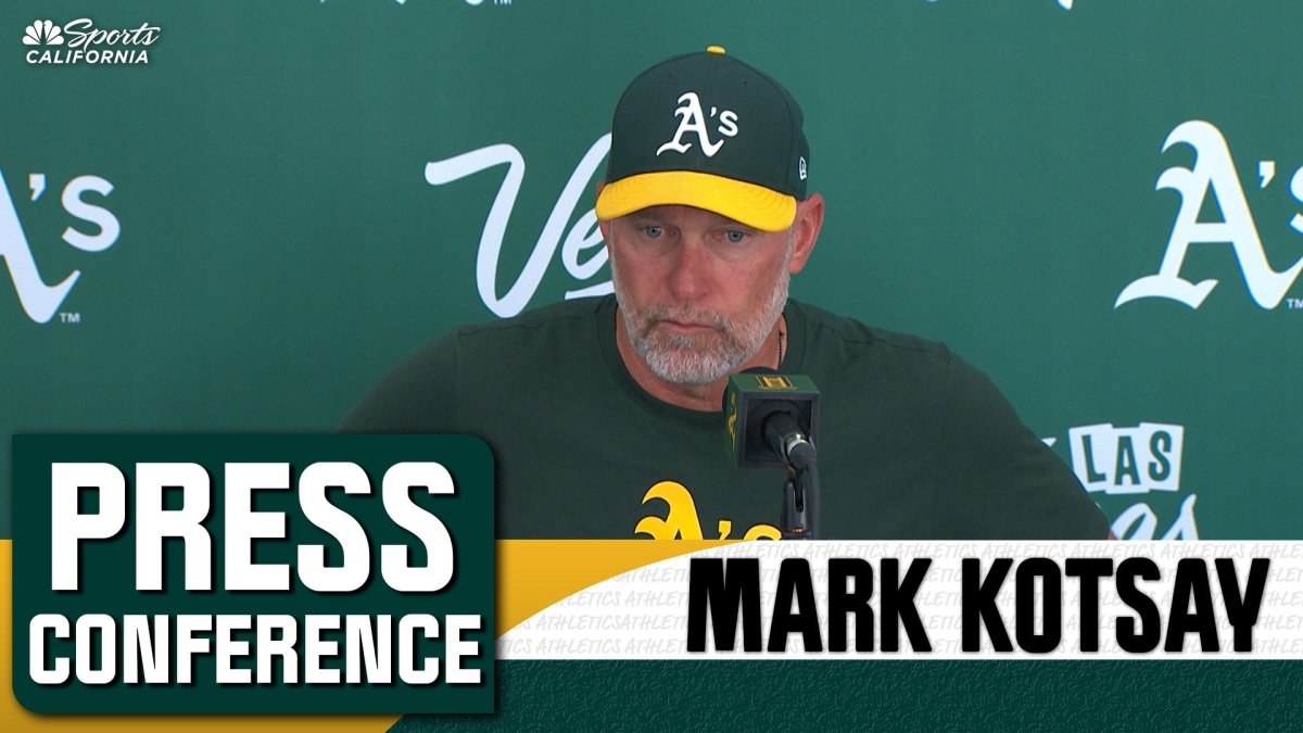 Mark Kotsay highlights positives from series loss to Guardians – NBC Sports Bay Area & California