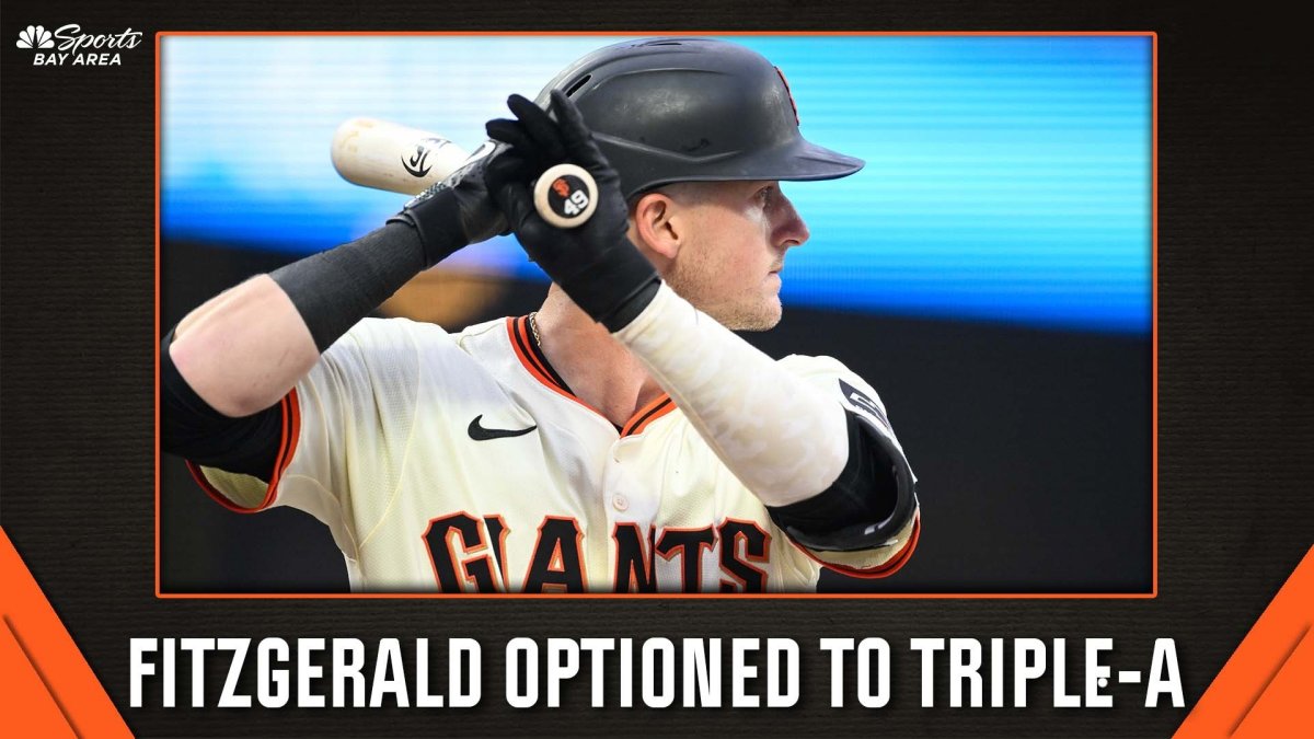 Why Giants sent struggling infielder Tyler Fitzgerald down to Triple-A – NBC Sports Bay Area & California
