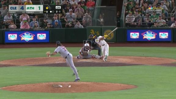 Ortiz pitches Guardians to 4-2 win over Athletics