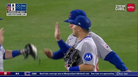 Busch's big day propels Cubs to 8-3 win over Nationals