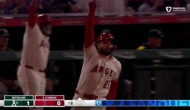 Nolan Schanuel's first career walk-off hit gives Angels 2-1 10-inning win over Athletics