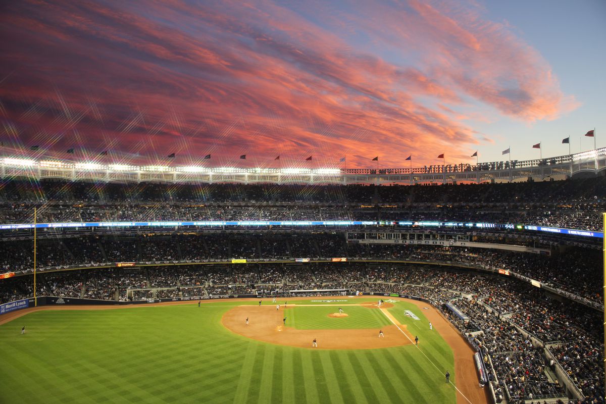 New York Yankees V Baltimore Orioles American League Division Series decider. Yankee Stadium, The Br