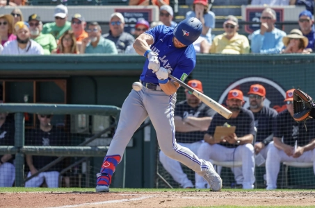 Blue Jays prospect turns heads with three home runs in minor league game on Tuesday. #BlueJays #Robertson #Prospect