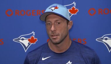 The Toronto Blue Jays officially announce Max Scherzer's return to the lineup