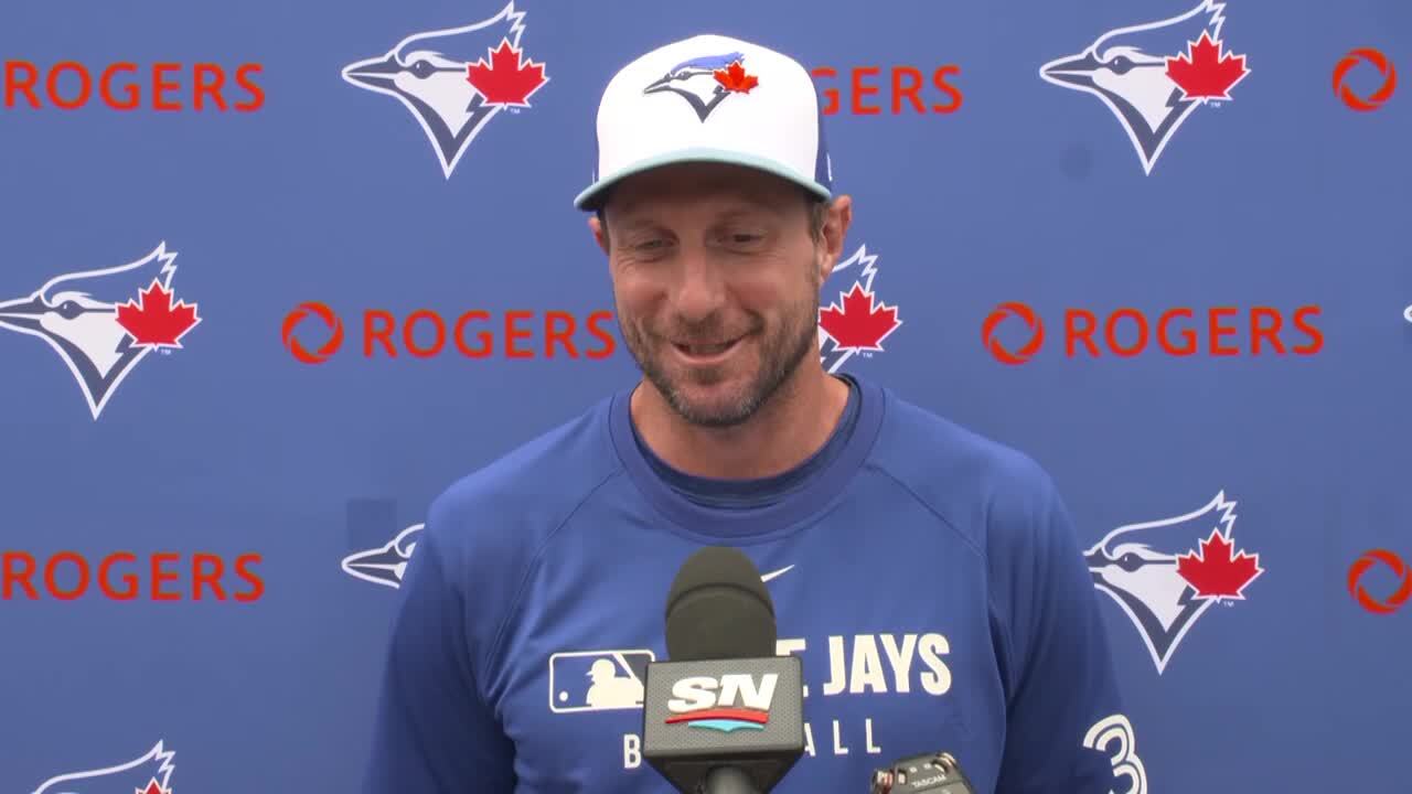 The Toronto Blue Jays Max Scherzer confirms which day he will start against the Cleveland Guardians