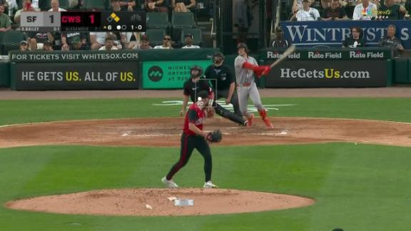 Patrick Bailey's clutch 2-run triple lifts Giants over White Sox, 3-1