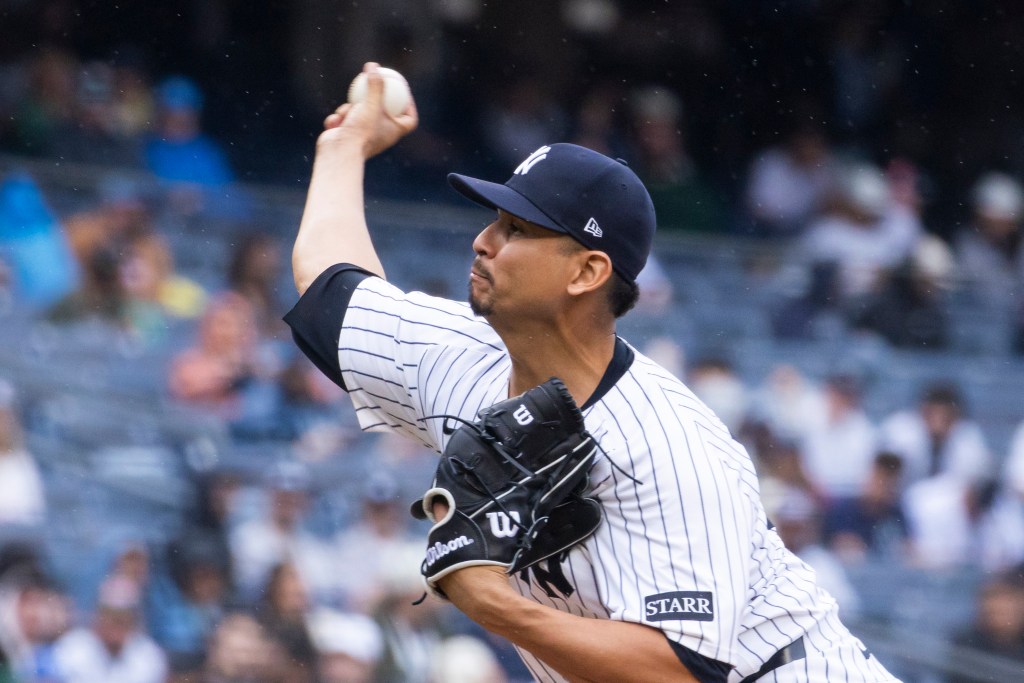 The Yankees have called up Carlos Carrasco for Sunday's game against the Dodgers.