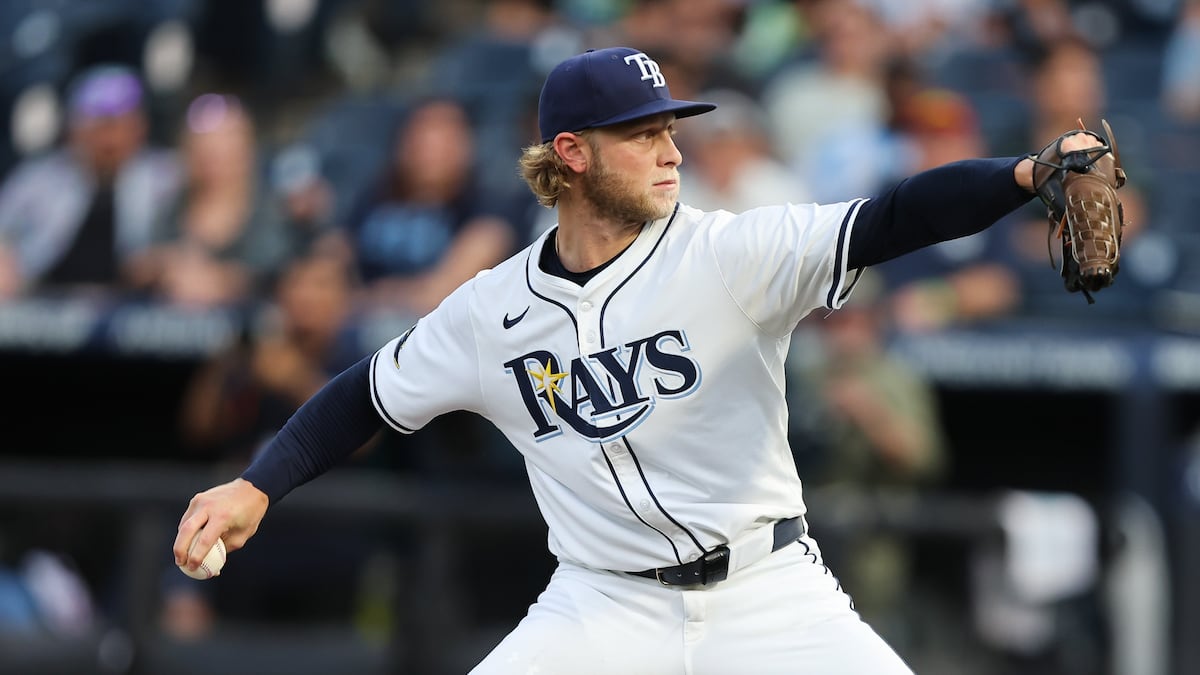 Rays strike 1st, beat Rangers again behind Brandon Lowe and Shane Baz
