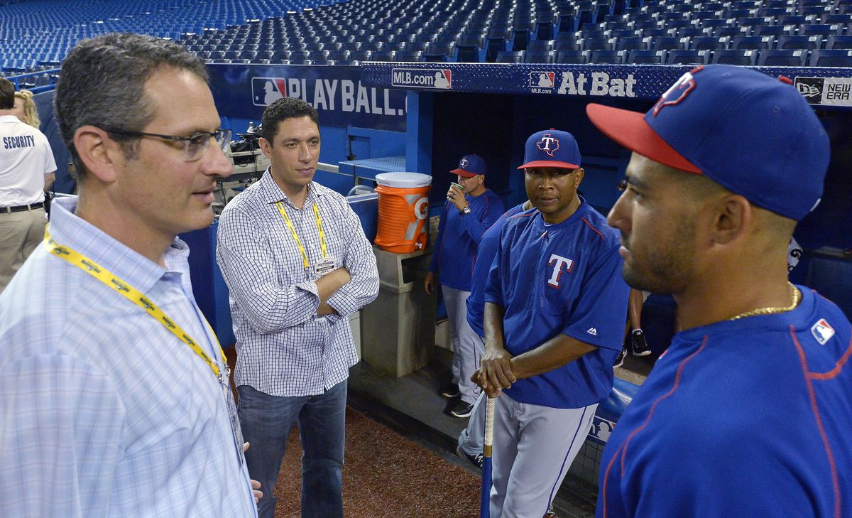 Texas Rangers Batting Practice