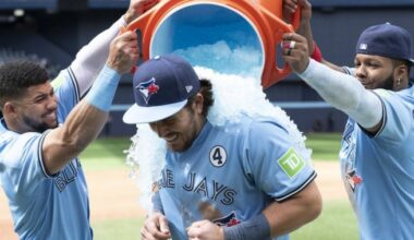 Bashing Barger bringing in runs for Blue Jays