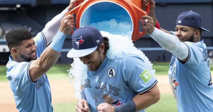 Bashing Barger bringing in runs for Blue Jays