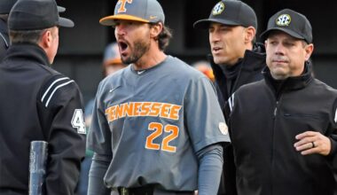 Vols' reign as NCAA baseball champions ends in Arkansas | Baseball