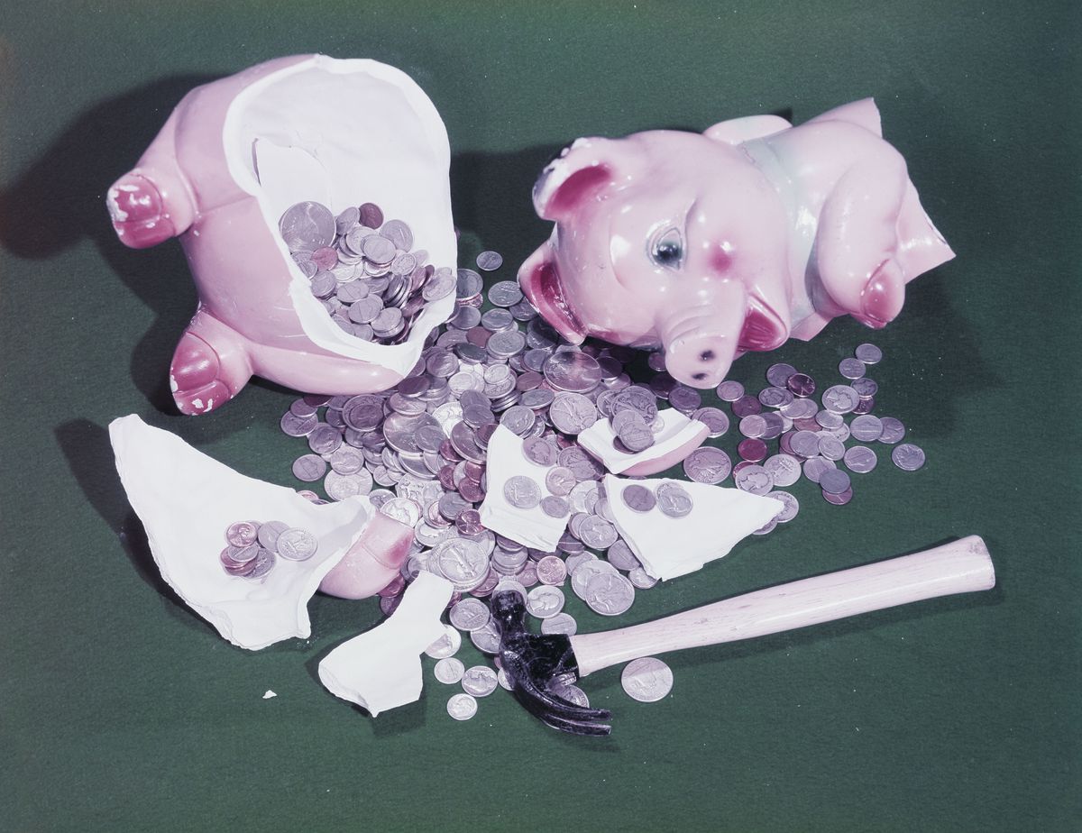 Broken Piggy Bank