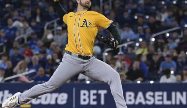 A's pitcher Gunnar Hoglund to miss rest of season after hip surgery | MLB