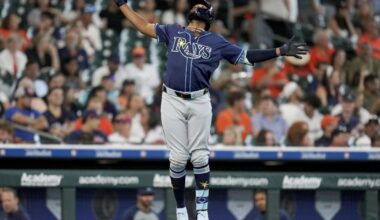 Caminero hits 2 of Tampa Bay's season-high 5 homers as Rays rout Astros 16-3 | Region