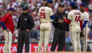 Rhys Hoskins homers twice against old team as Milwaukee crushes Phillies | Sports