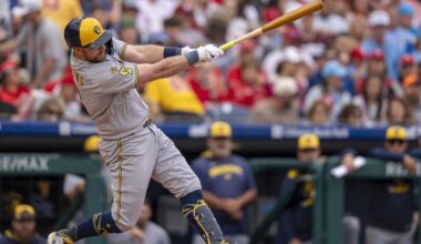 Hoskins has 2 HRs and 6 RBIs as Brewers beat Phillies 17-7 | The Latest from WDEL Sports