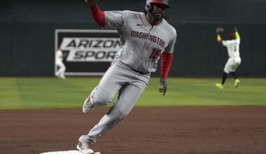 Washington's first 11 batters reach base in 10-run first inning vs. Diamondbacks | Sports