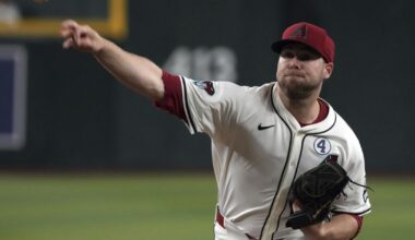 Diamondbacks ace Corbin Burnes leaves game against Nationals with elbow discomfort | MLB