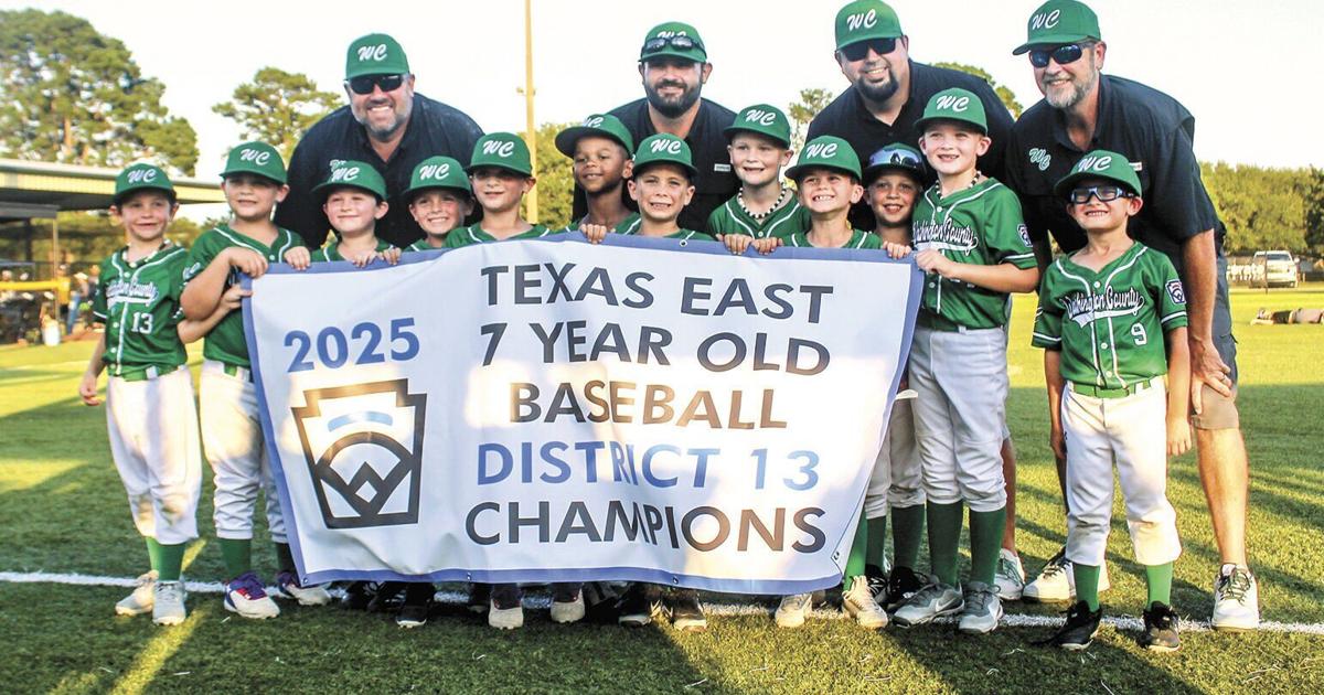 Seven-year-old baseball all-stars win district tournament | State