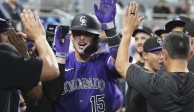 Rockies snap streak of 22 straight series losses dating to '24 with 3-2 win over Marlins | National Sports