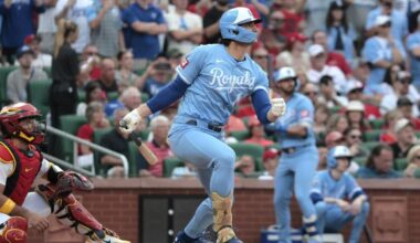 Royals' prospect Jac Caglianone, a Cardinals' 'what-if' giant, makes MLB debut in St. Louis