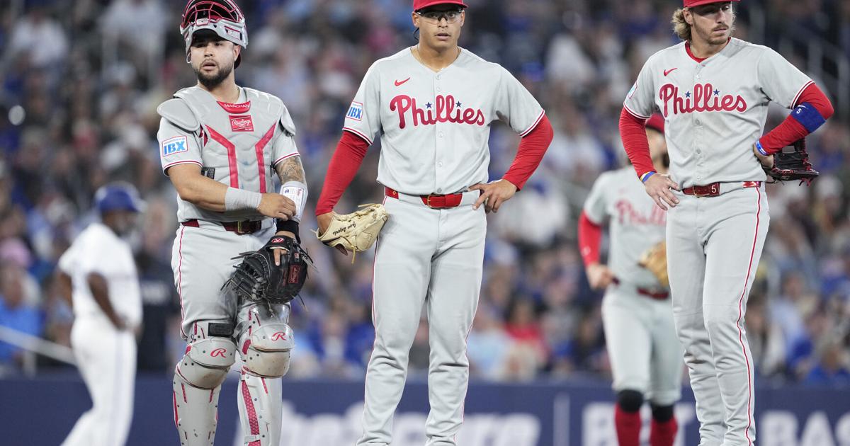 New hairstyle, same result for Jesús Luzardo as Blue Jays pounce for 9-1 win vs. Phillies - The Daily Gazette