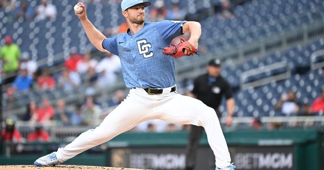Michael Soroka leads combined two-hitter as Nats beat Rangers | Pro