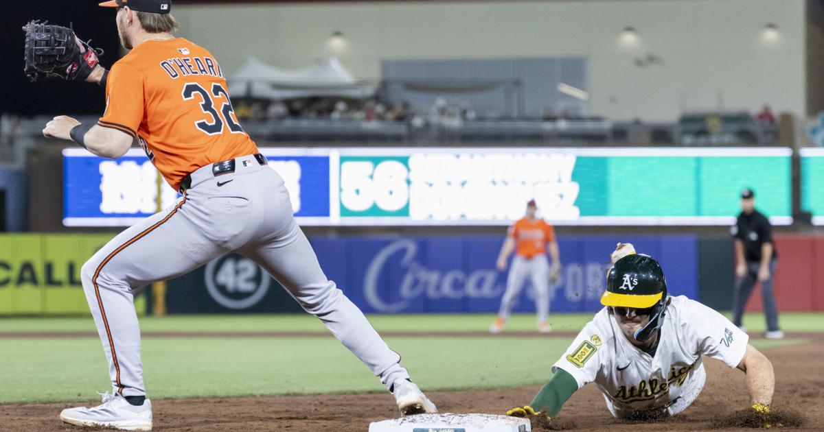 Cowser hits tiebreaking HR, Laureano has HR among 3 hits as Orioles beat Athletics 7-4 | MLB