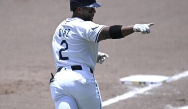 Yandy Díaz powers Rays past Marlins 3-2; Rasmussen's streak of 23 scoreless innings halted in 1st - Toronto Star