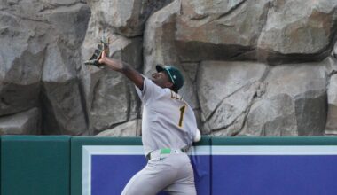 'OH MY GOD!': Denzel Clarke Robs Angels' Nolan Schanuel Of Home Run In Spider-Man-Like Move