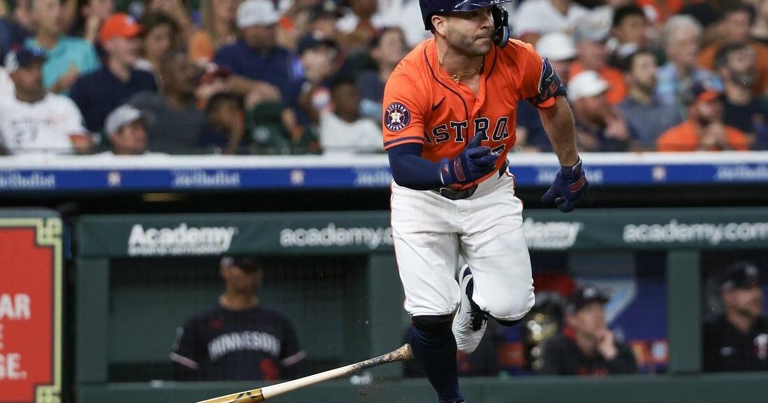 Shorthanded Houston Astros erupt in early innings, blow out Minnesota Twins in series opener | Sports