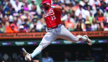 Elly De La Cruz has 3 RBIs, scores 3 runs as Reds rally to beat Tigers 8-4 |