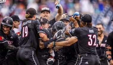 STILL SWINGING! Louisville walks off Oregon State to stay alive in Omaha - WDRB