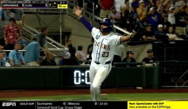 Jones heroics, Arkansas blunders send LSU back to MCWS Championship Series | National