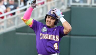 LSU capitalizes on big break in 9th for a 6-5 walk-off win over Arkansas for CWS finals berth | Sports