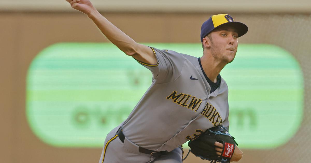 Brewers' Jacob Misiorowski is perfect through 6 vs. Twins in his 2nd career start | Basketball