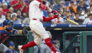 Luzardo backed by homers from Schwarber and Sosa as Phillies beat struggling Mets 7-1 | MLB