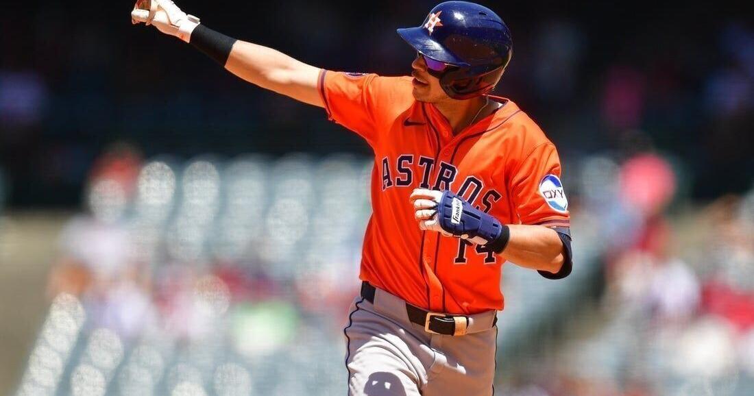 Dubon homers twice as Astros hold off Angels | State