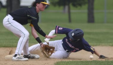Bismarck Senators walk off, tie Mandan A's in twinbill