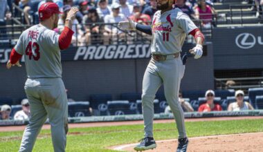 Cardinals sweep Guardians to climb 9 games over .500