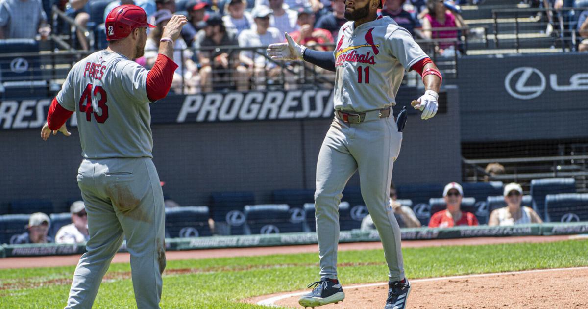 Cardinals sweep Guardians to climb 9 games over .500