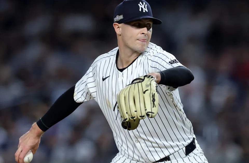 New York Yankees pitcher Jake CousinsBrad Penner-Imagn Images